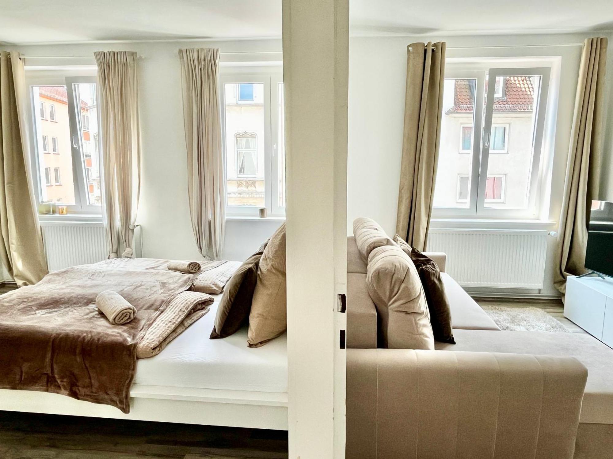 Design Apartment - Kingsize Bett - Kueche - Zentral Hanower Zewnętrze zdjęcie